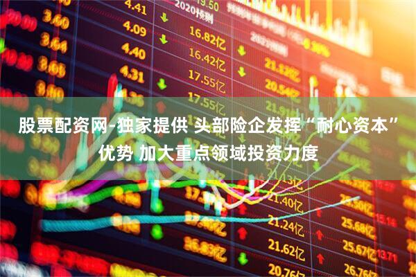 股票配资网-独家提供 头部险企发挥“耐心资本”优势 加大重点领域投资力度